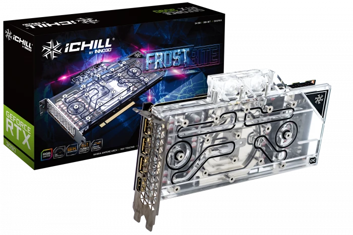 INNO3D GEFORCE RTX 3080 ICHILL FROSTBITE LHR